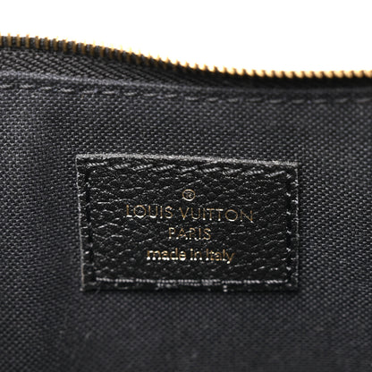 Louis Vuitton Empreinte Monogram Liv Pochette Black 5 of 9