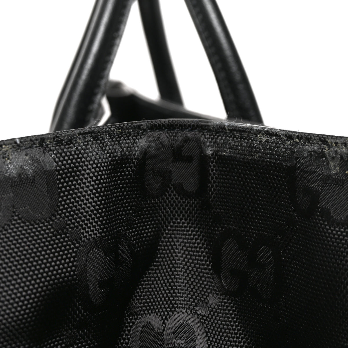 Gucci Econyl Nylon Monogram Large Off The Grid Tote Bag Black 12 of 12