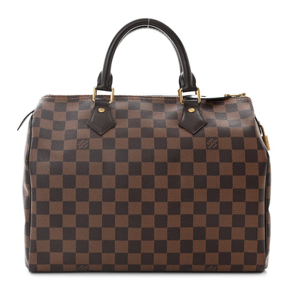 Louis Vuitton Damier Ebene Speedy 30 1 of 10