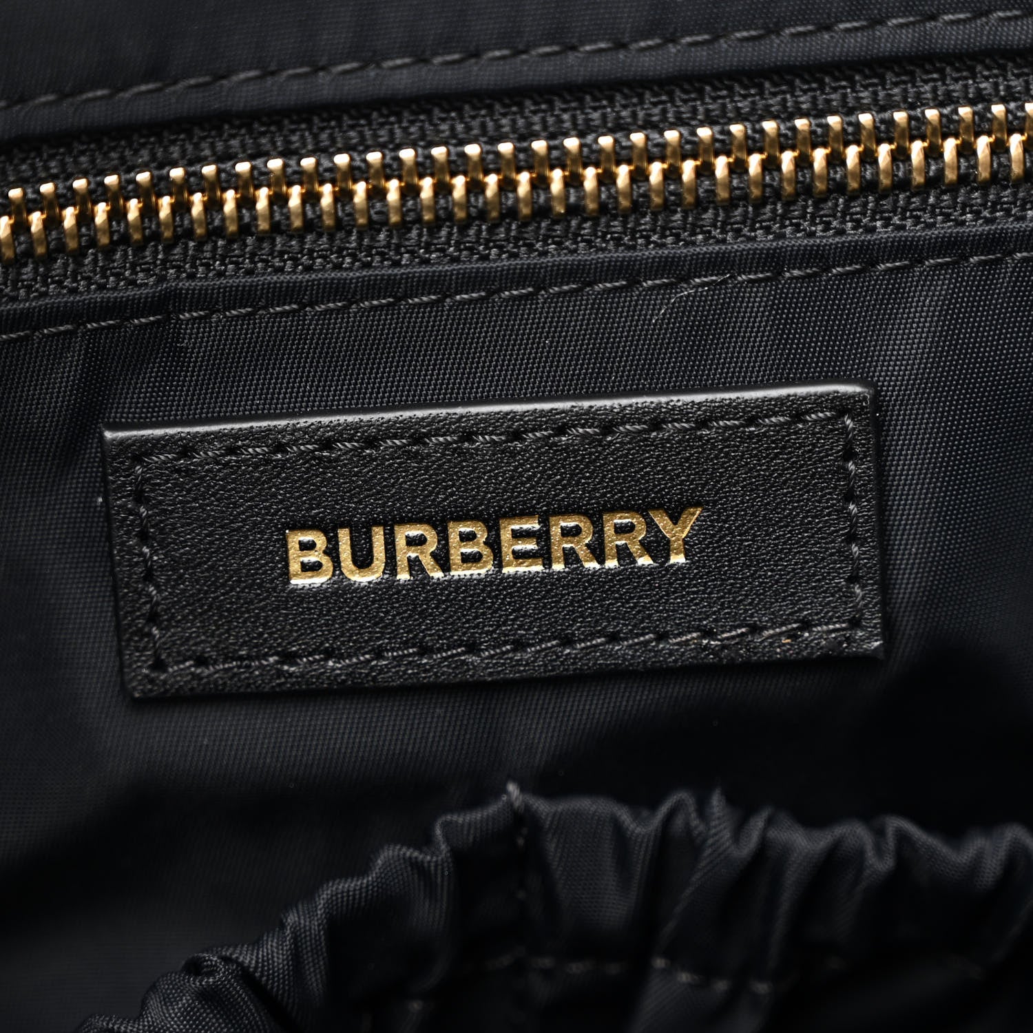 Burberry Nylon Vintage Check Logo Diaper Bag 6 of 13
