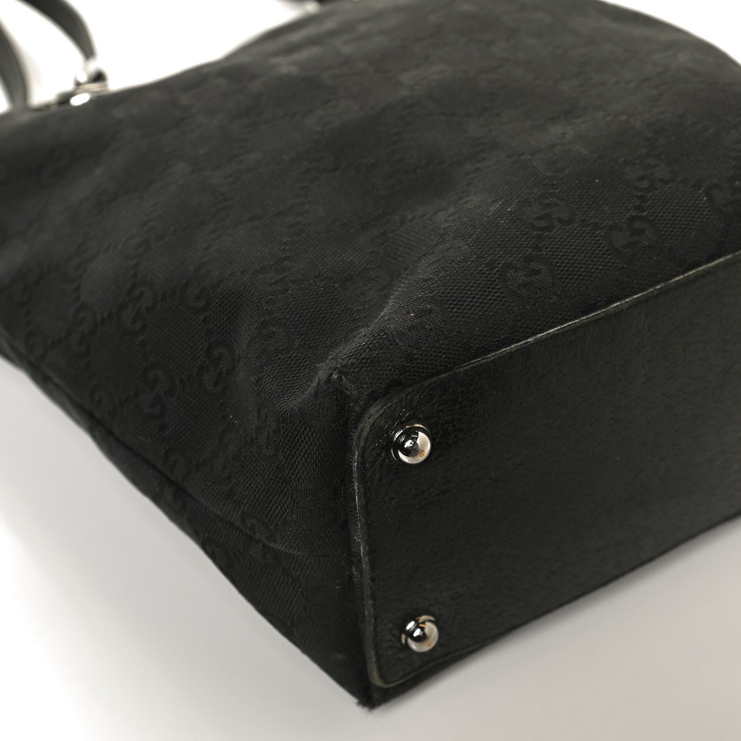 Gucci Monogram Small Eclipse Tote Black 22 of 25