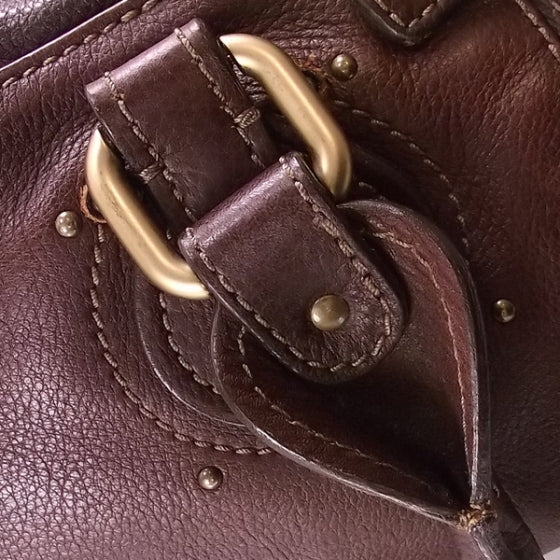 Chloe Leather PADDINGTON Brown 10 of 17