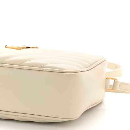 Saint Laurent Calfskin Matelasse Monogram Lou Camera Bag Crema Soft 10 of 10