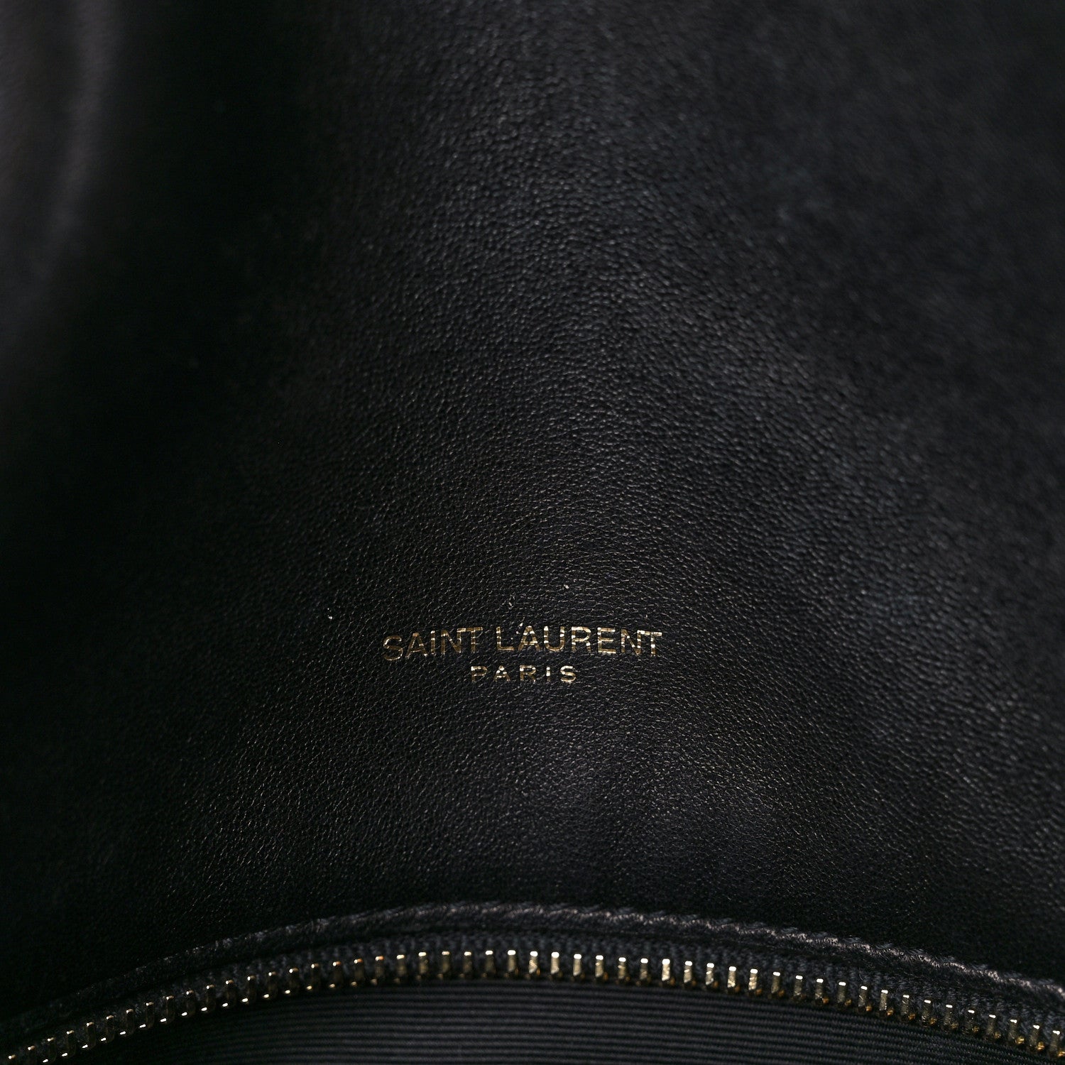 Saint Laurent Lambskin Quilted Medium Loulou Puffer Monogram Chain Satchel Black 5 of 10