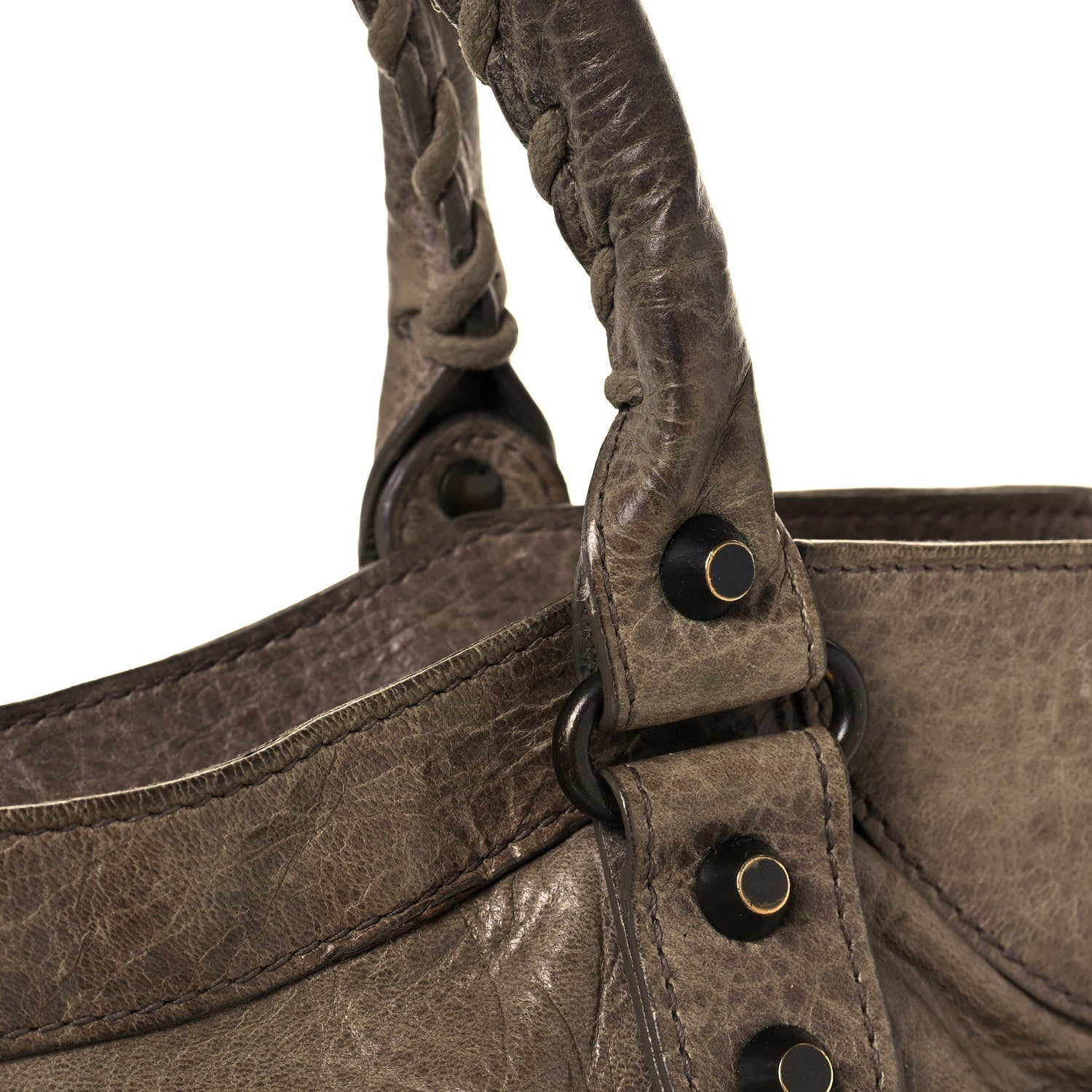 Balenciaga Agneau Classic Hardware Velo Gris Poivre 16 of 17