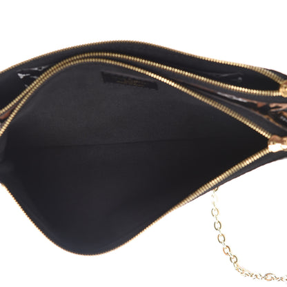 Louis Vuitton Monogram Giant Jungle Pochette Double Zip Black 7 of 12