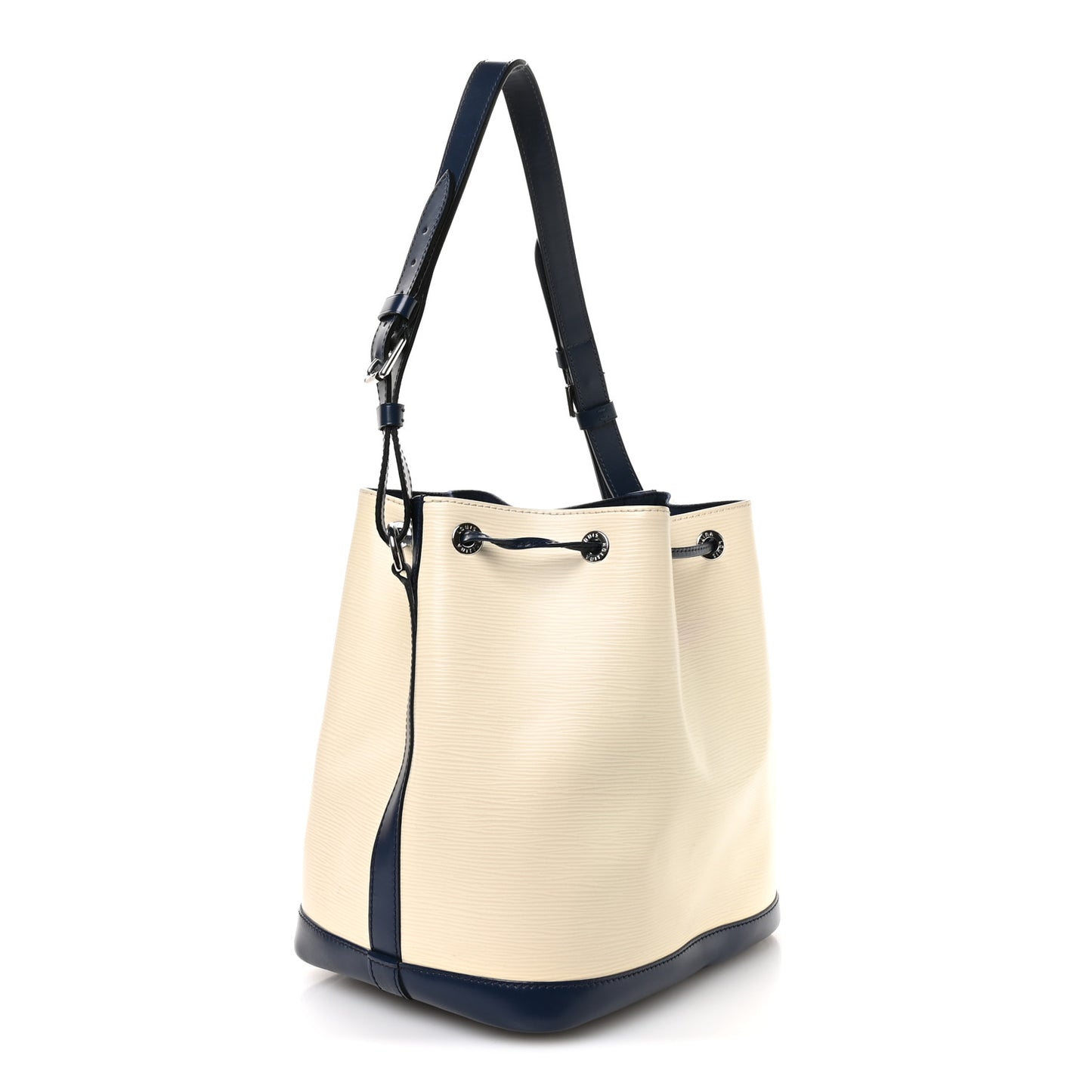 Epi Petit Bi-Color Noe Ivory Indigo