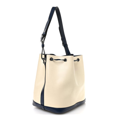 Louis Vuitton Epi Petit Bi-Color Noe Ivory Indigo 3 of 12