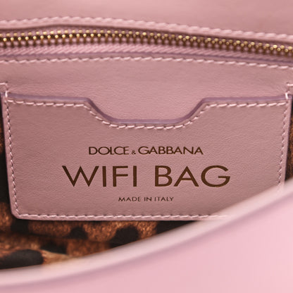 Dolce & Gabbana Calfskin Media Wifi Shoulder Bag Pink 5 of 9
