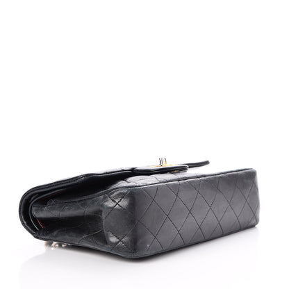 Chanel Lambskin Quilted Small Double Flap Navy 5 of 9