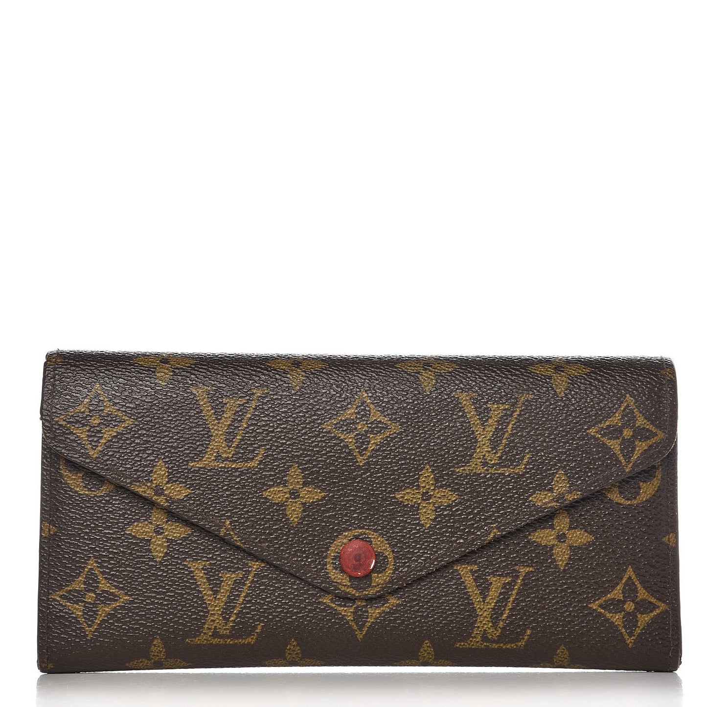 Monogram Josephine Wallet Red