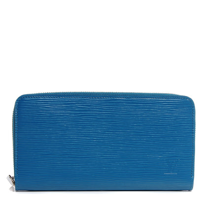 Louis Vuitton Epi Zippy Wallet Cyan 1 of 7