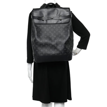 Louis Vuitton Monogram Eclipse Steamer Backpack 2 of 10