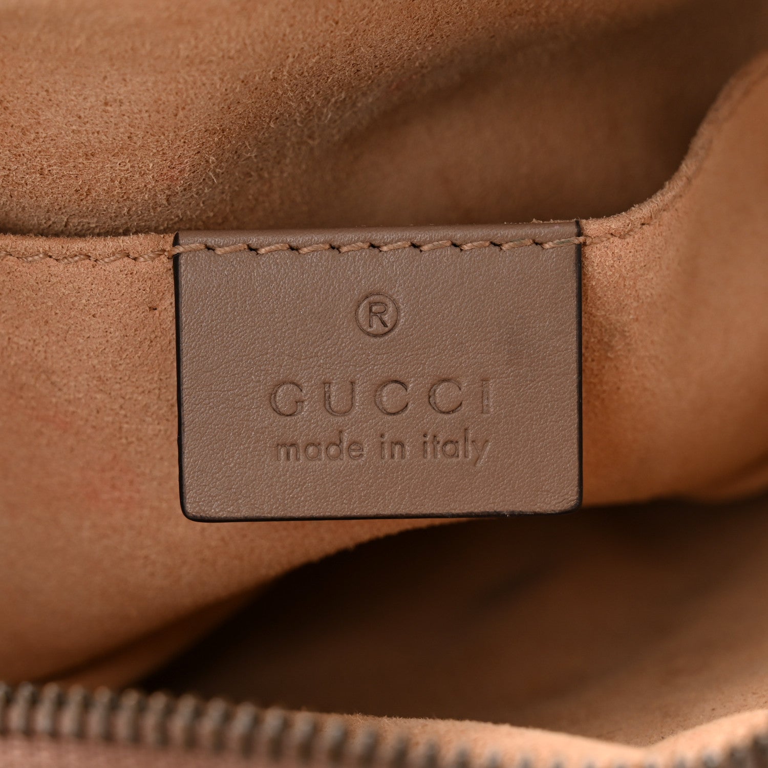 Gucci Calfskin Matelasse GG Marmont Belt Bag 85 34 Porcelain Rose 6 of 13