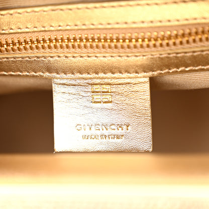 Givenchy Crystal Embellished Mini Lock Antigona Shoulder Bag Blond 6 of 10