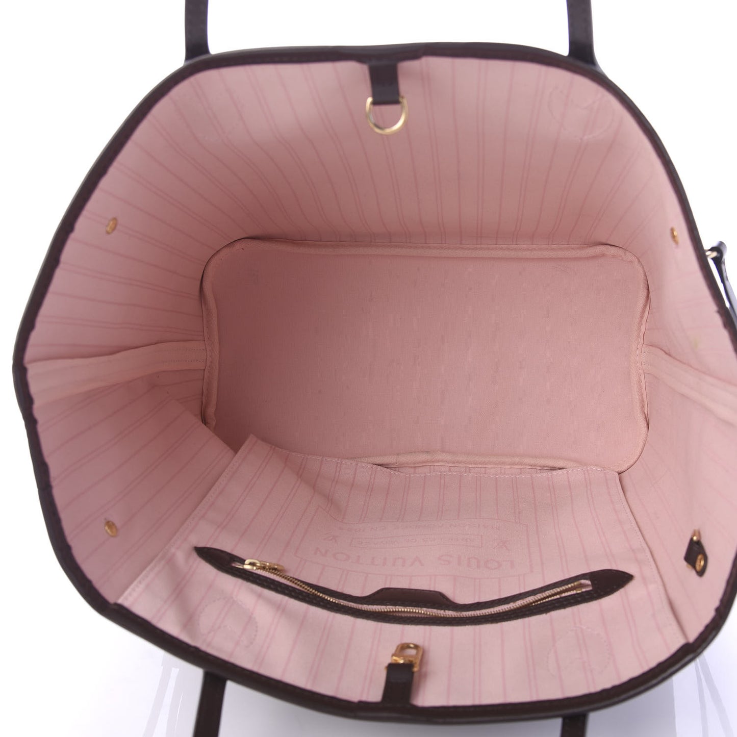 Damier Ebene Neo Neverfull MM Rose Ballerine