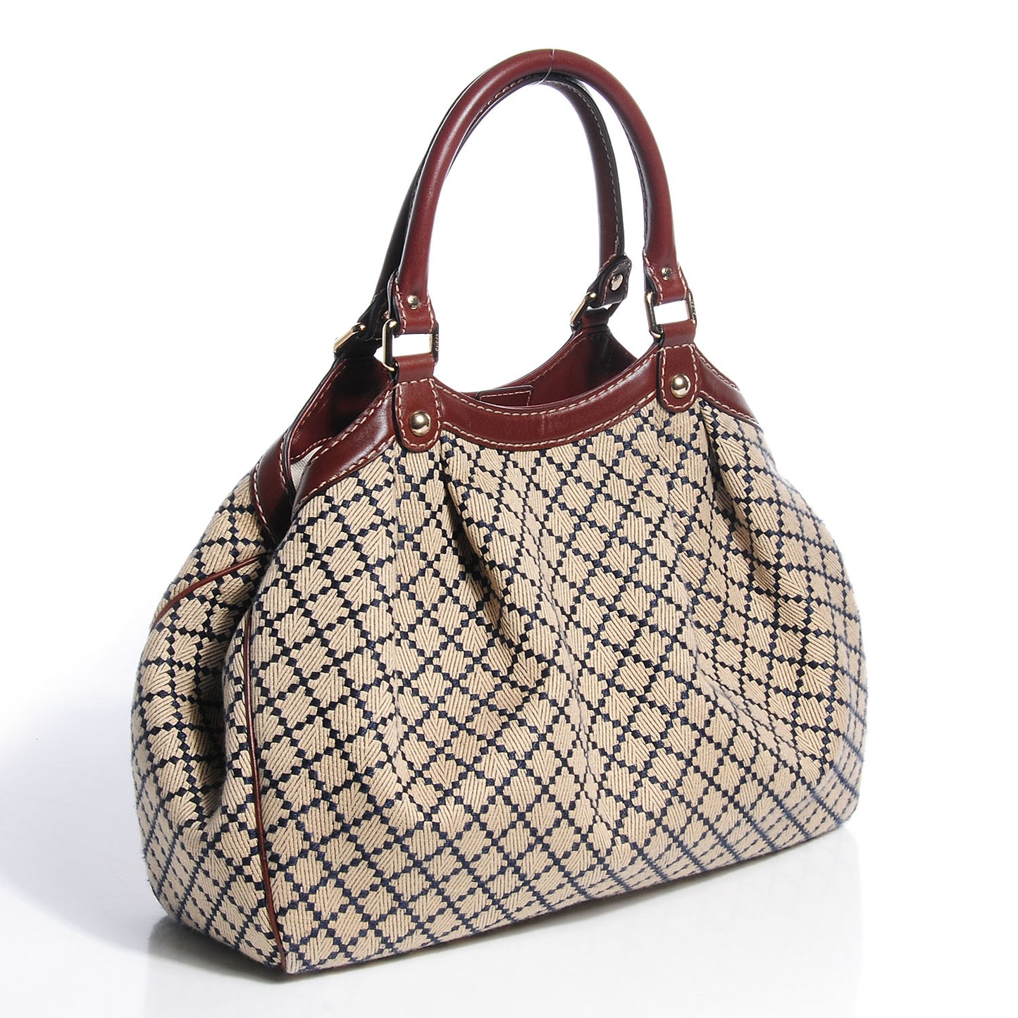 Diamante Medium Sukey Tote Brown