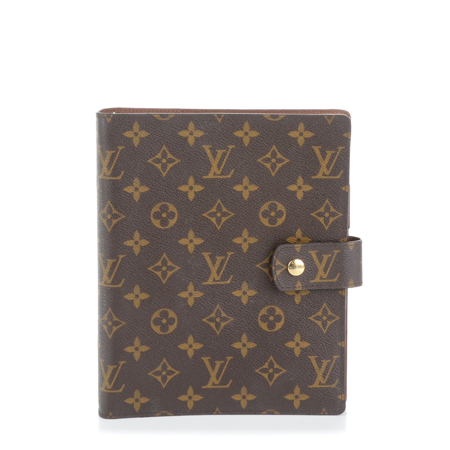 Monogram Large Ring Agenda Cover