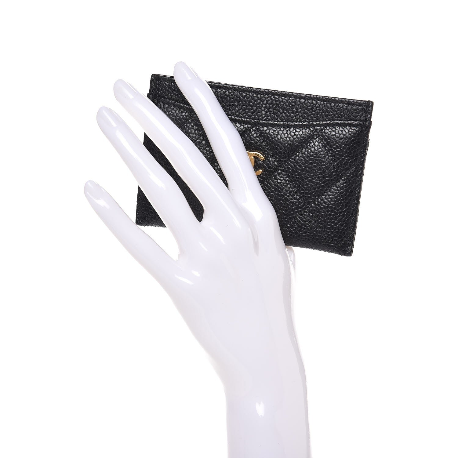 Chanel Caviar Quilted Card Holder Black 2 of 8