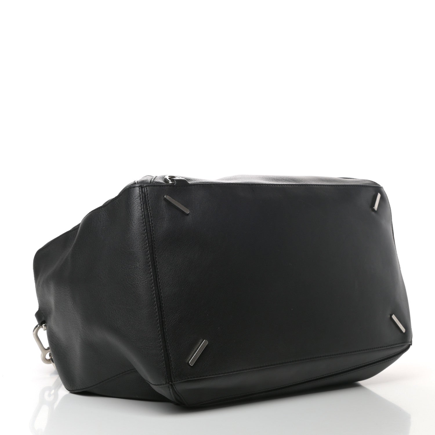Loewe Calfskin Large Zipper Puzzle Bag Black 4 of 8