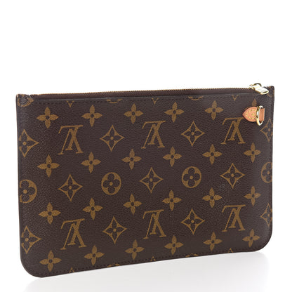 Louis Vuitton Monogram Neverfull MM GM Pochette 3 of 10