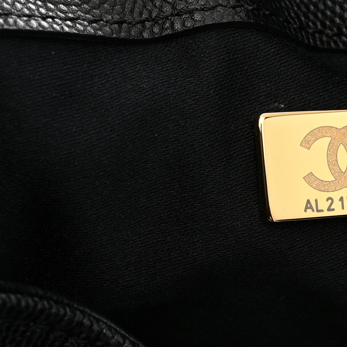 Chanel Caviar Quilted Medium Chanel 25 Handbag Black 8 of 12