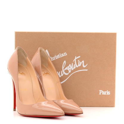 Christian Louboutin Patent So Kate 120 Pumps 36 Nude 11 of 11