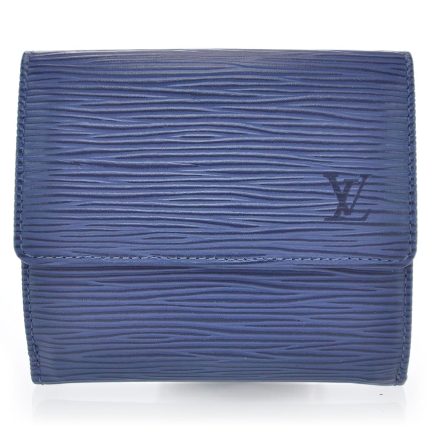 Louis Vuitton Epi Elise Wallet Myrtille 1 of 7