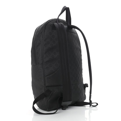 Gucci Nylon Monogram Slim Backpack Black 3 of 9