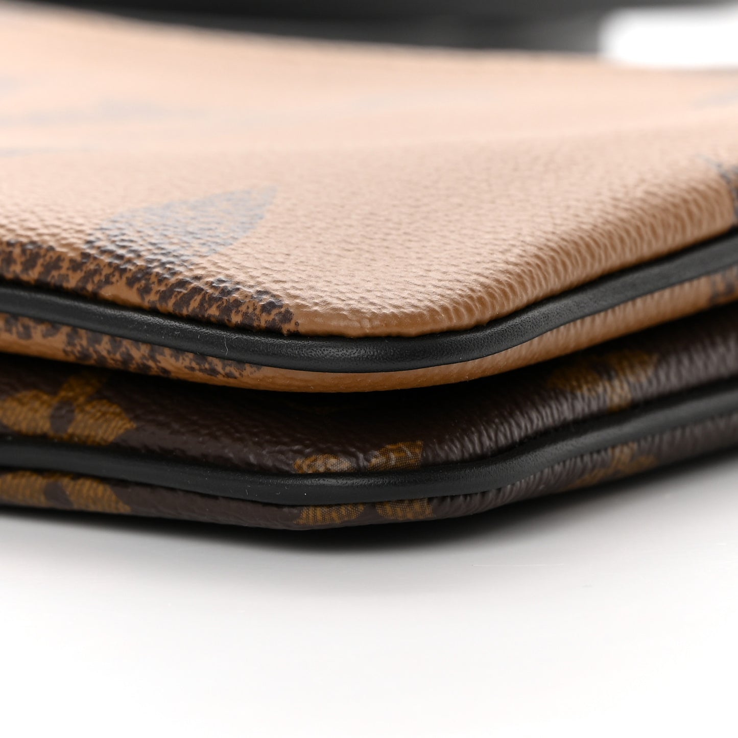 Reverse Monogram Giant Double Zip Pochette