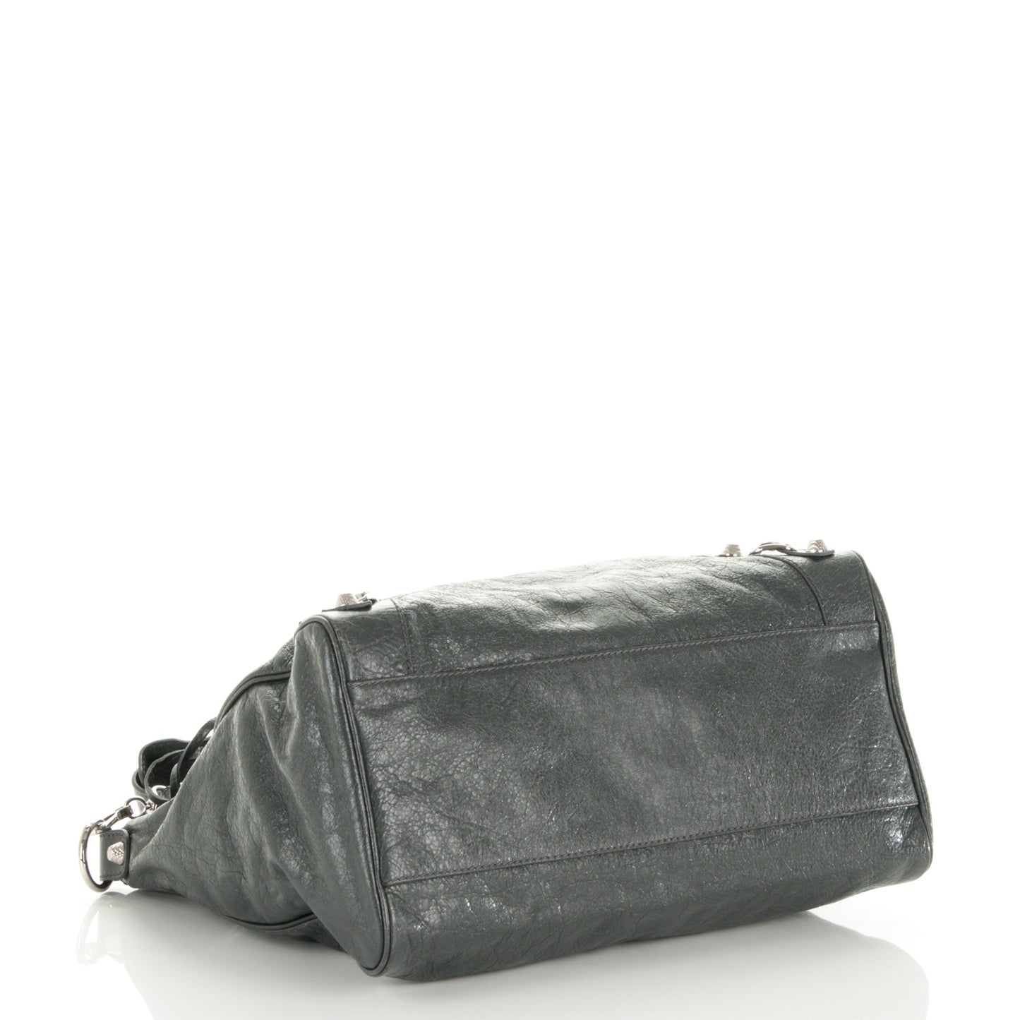 Agneau Giant 12 Silver Hardware Velo Gris Fossile Anthracite