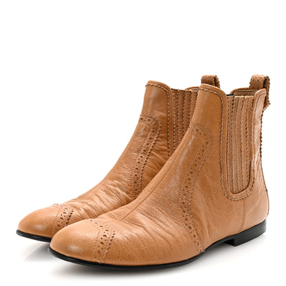 Balenciaga Arena Broderie Ankle Booties 37.5 Cumin 4 of 9