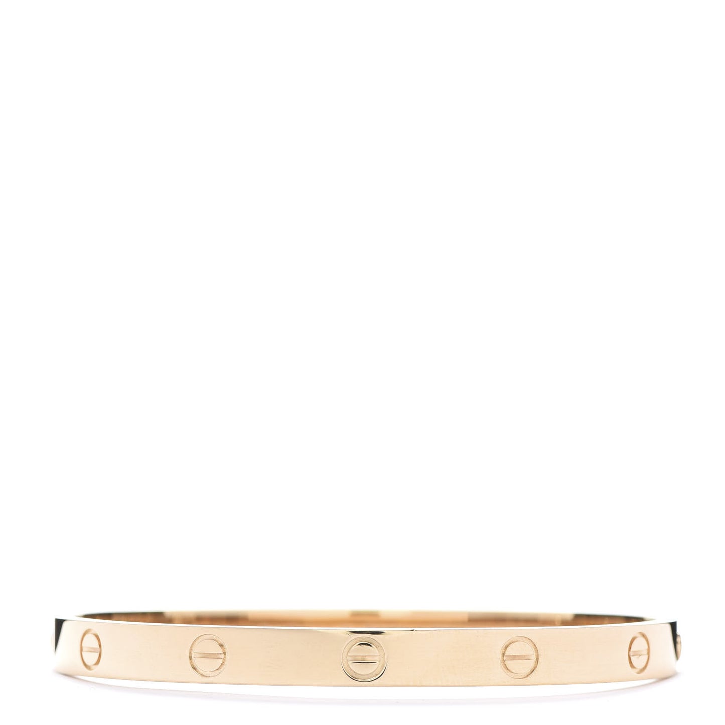 18K Yellow Gold LOVE Bracelet 19