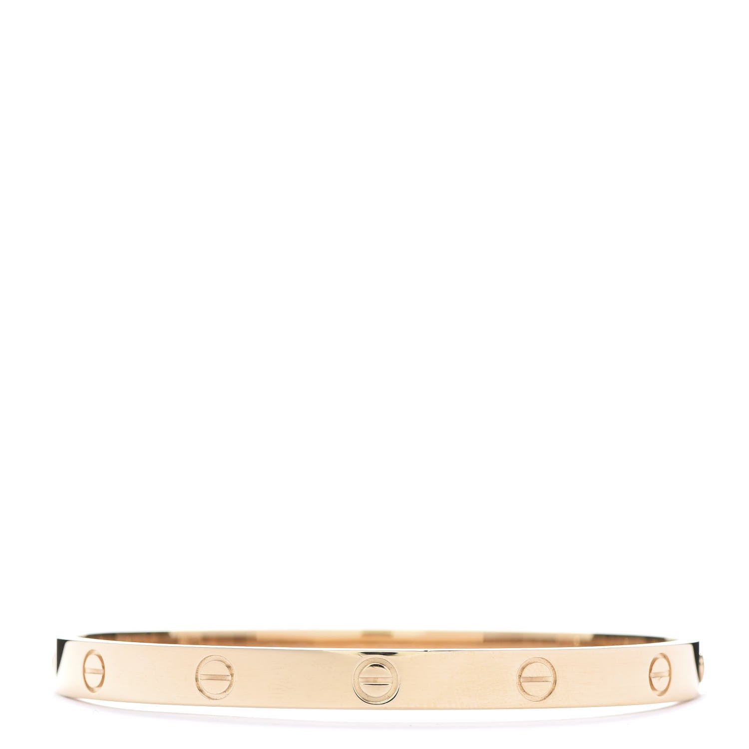 Cartier 18K Yellow Gold LOVE Bracelet 19 1 of 5