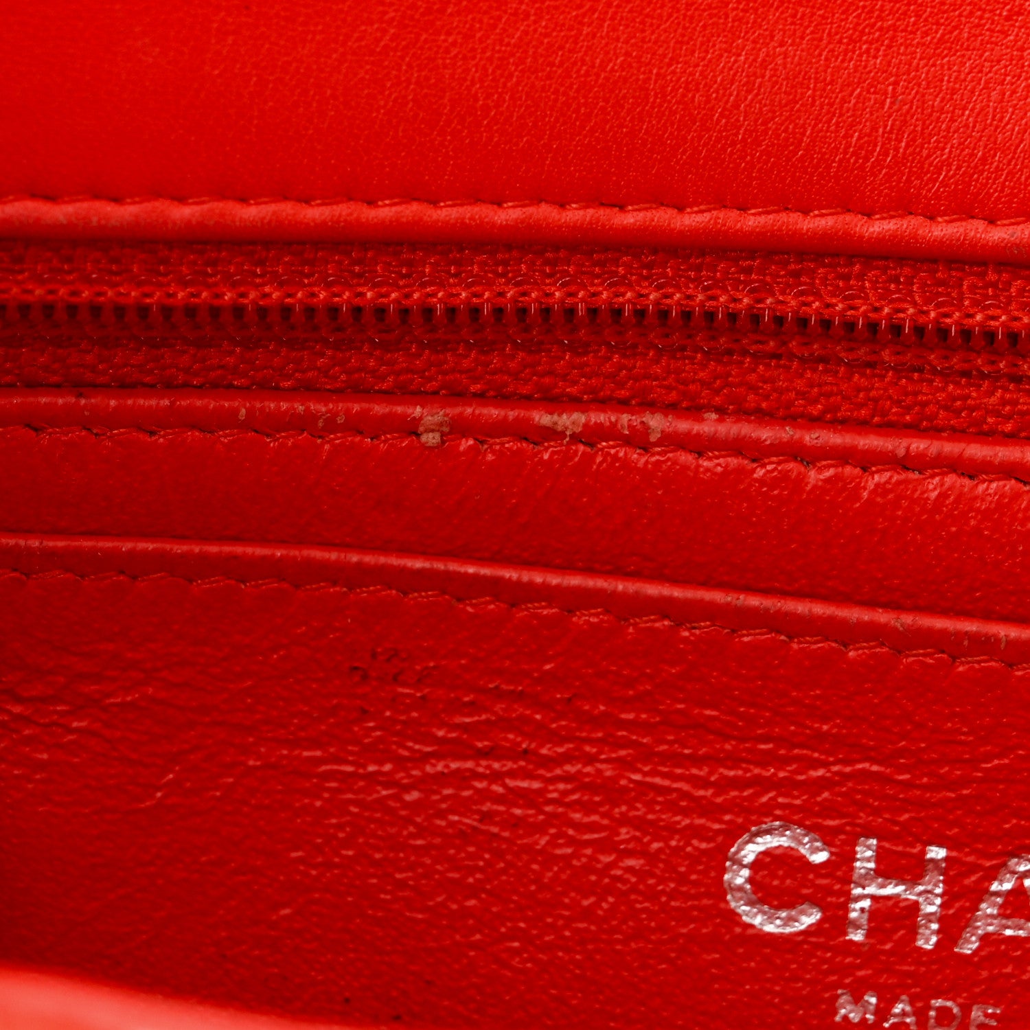 Chanel Patent Calfskin Quilted Mini Rectangular Flap Red 12 of 15