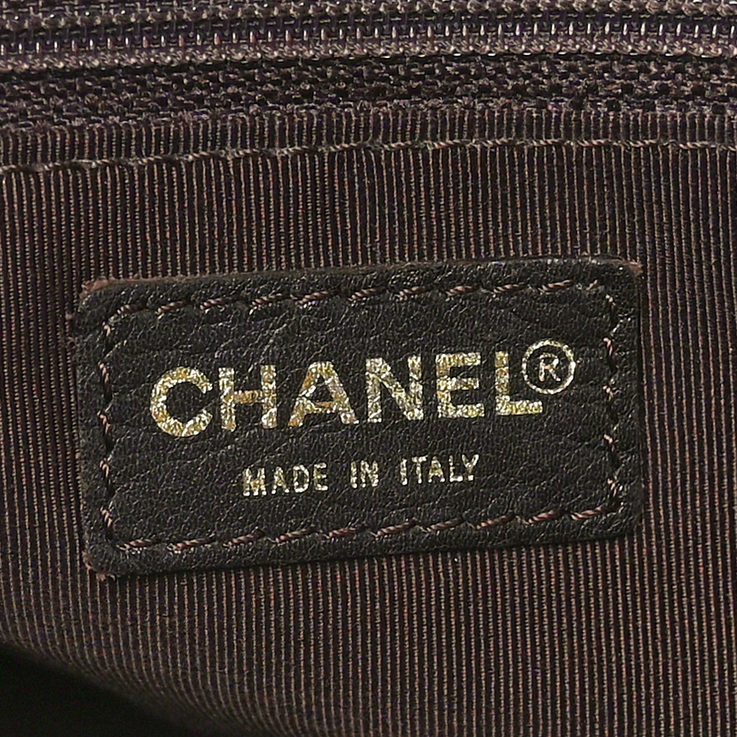 Calfskin Cerf Executive Shopper Tote Brown