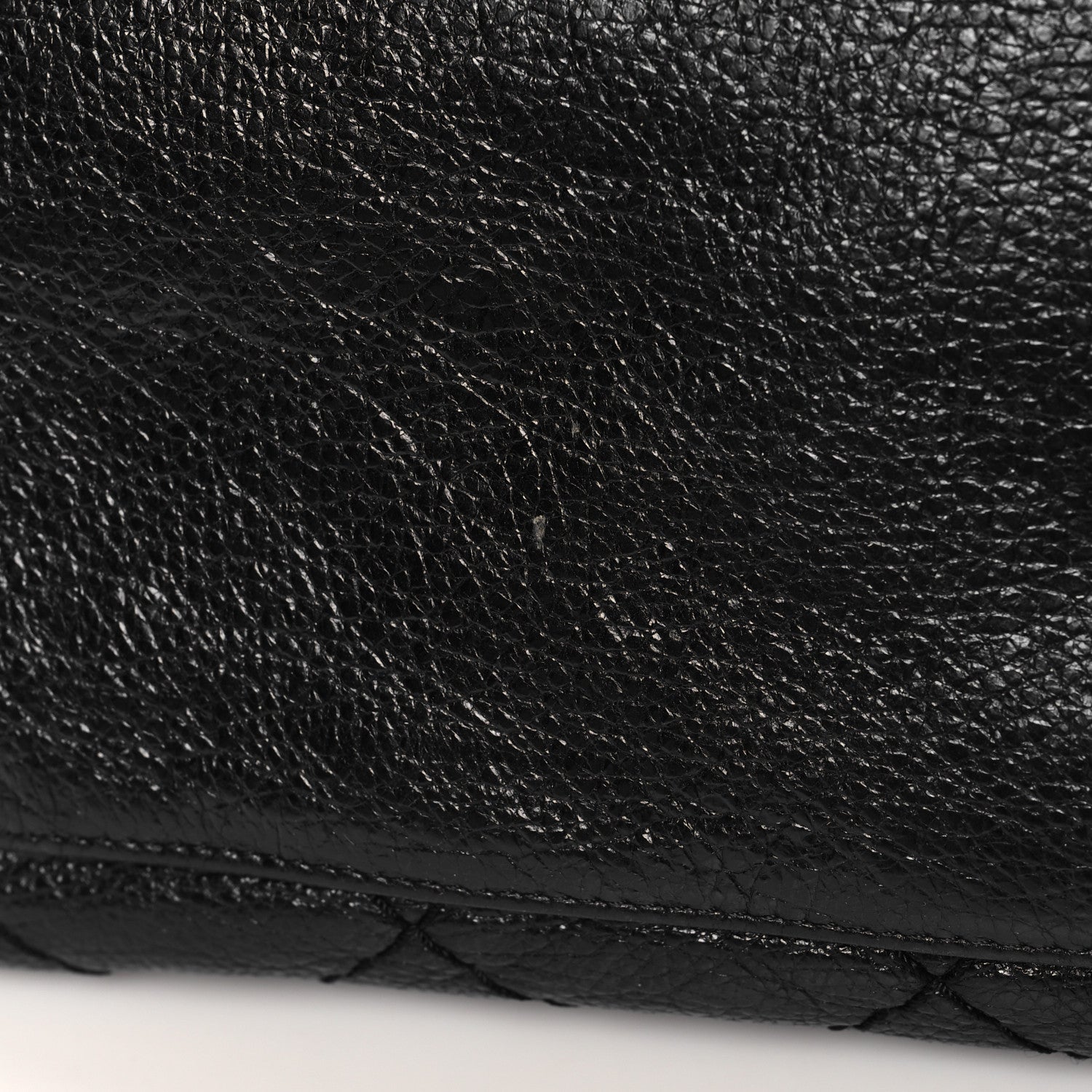 Chanel Glazed Calfskin Large On The Road Tote Black 13 of 14