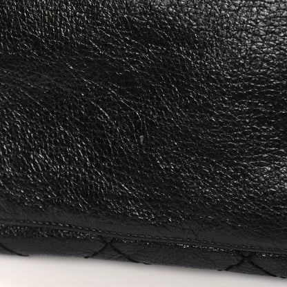 Chanel Glazed Calfskin Large On The Road Tote Black 13 of 14