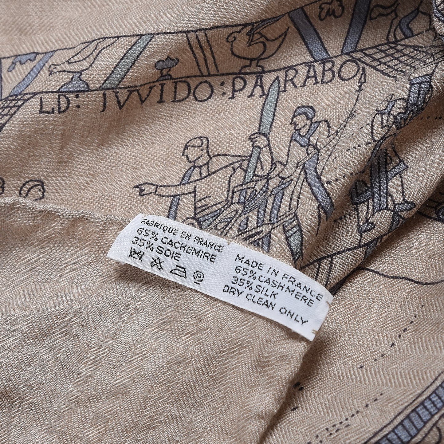 Cashmere Silk A La Gloire De Guillaume Shawl 140