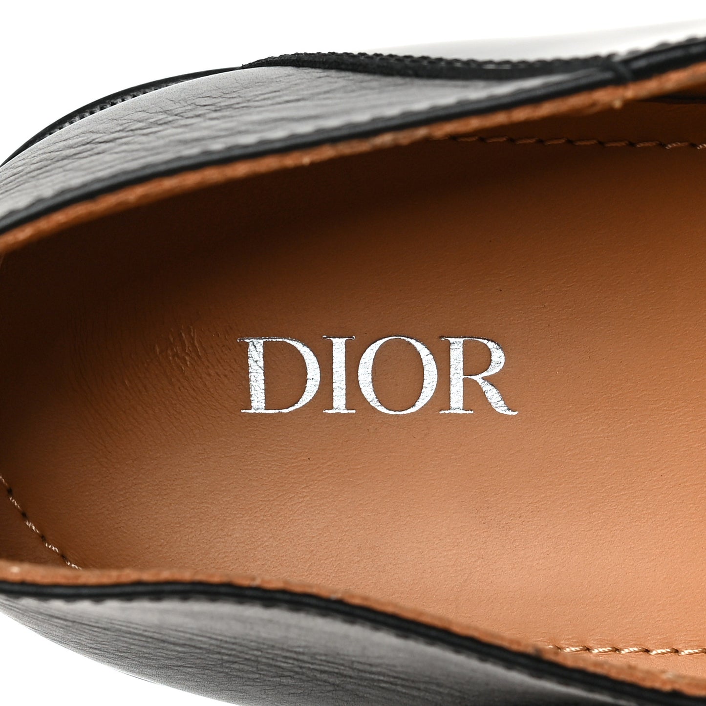 Smooth Calfskin Oblique Blake Loafers 40 Black