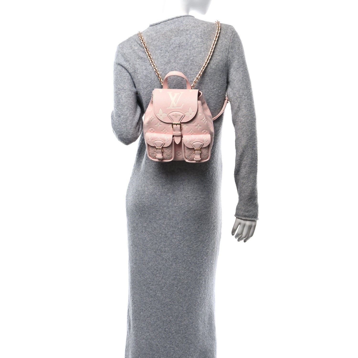 Louis Vuitton Empreinte Monogram Backup Backpack Pink Quartz 2 of 10
