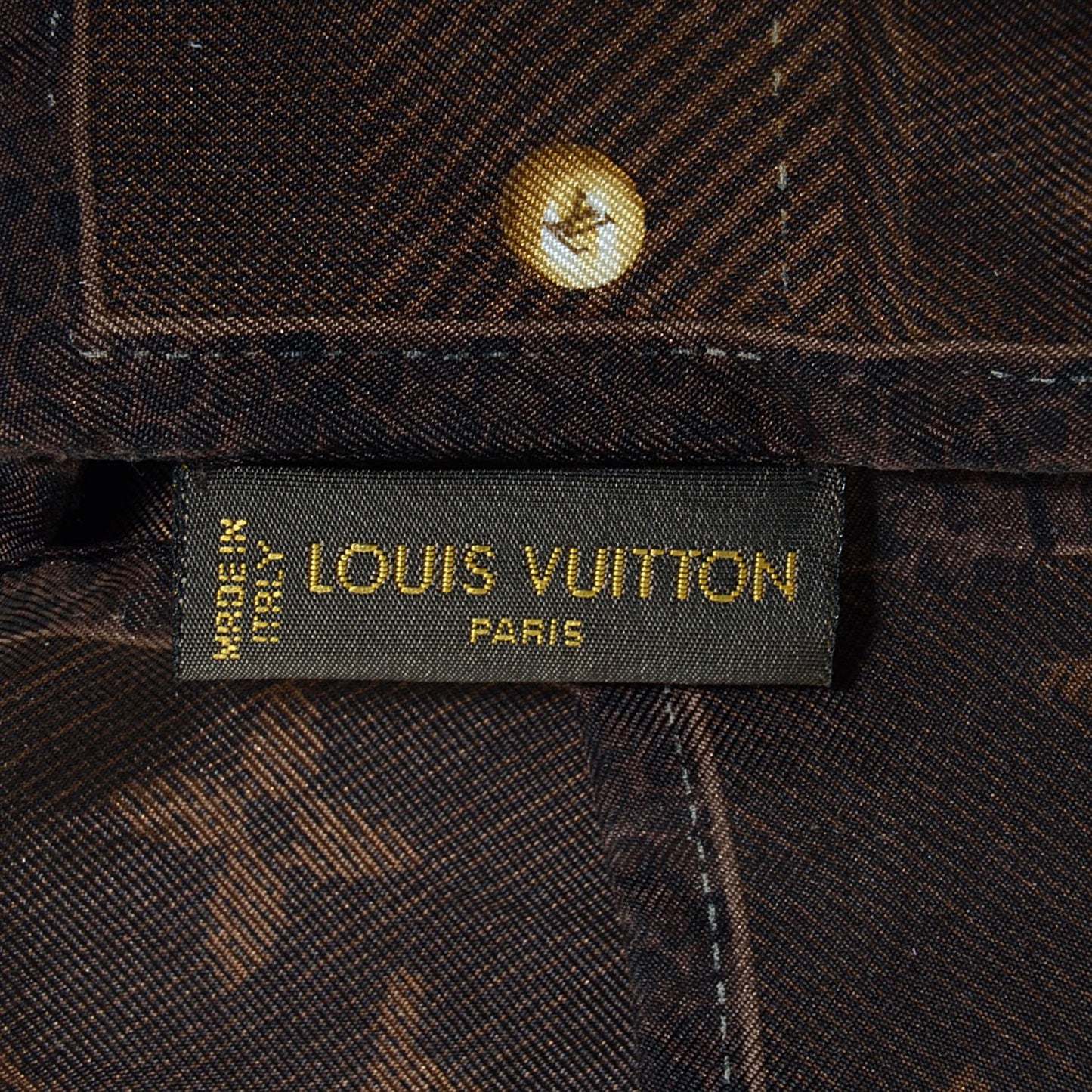Silk Monogram New Denim Bandeau Ebene