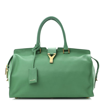 Saint Laurent Calfskin Medium Classic Y Cabas Green 1 of 13
