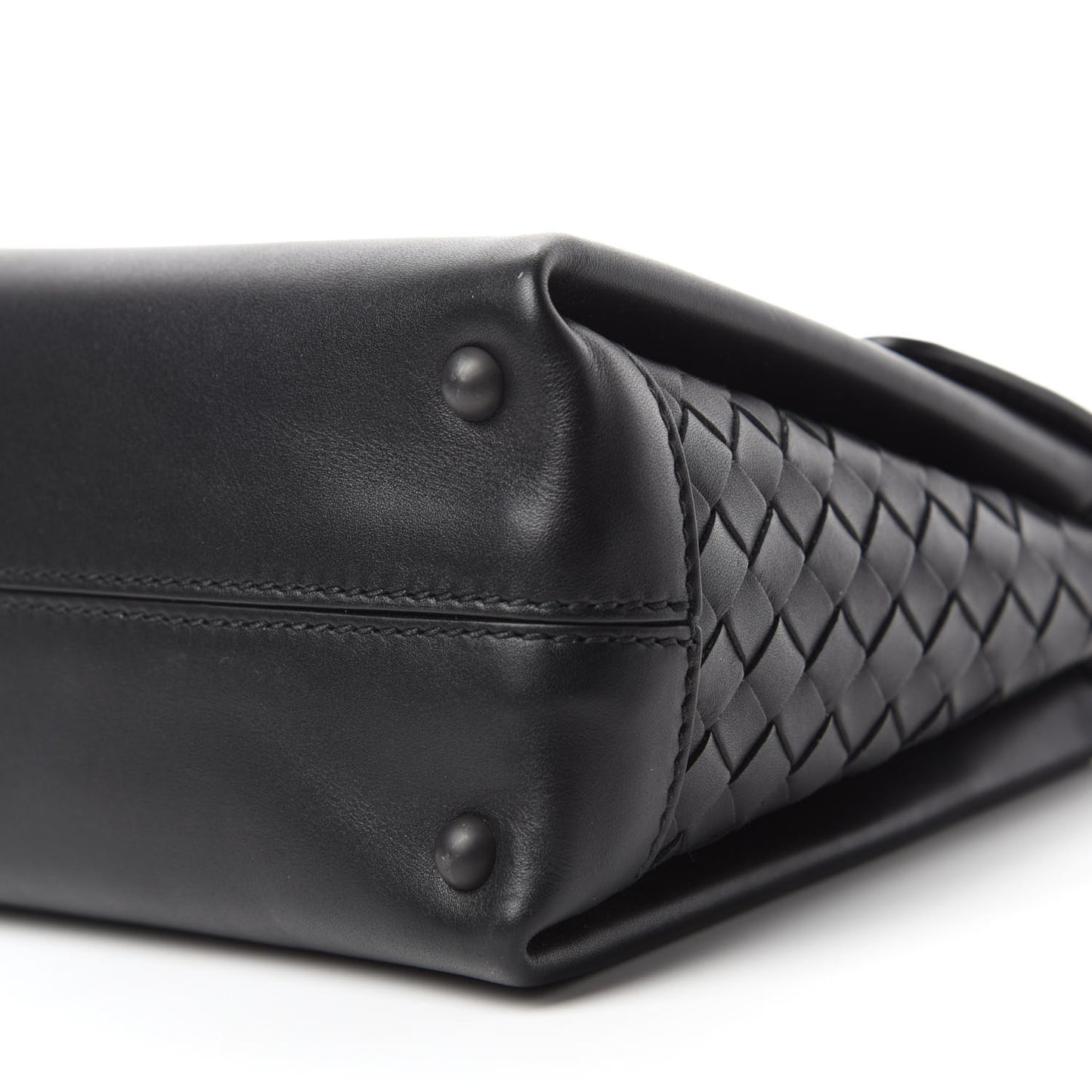 Nappa Small Piazza Bag Black