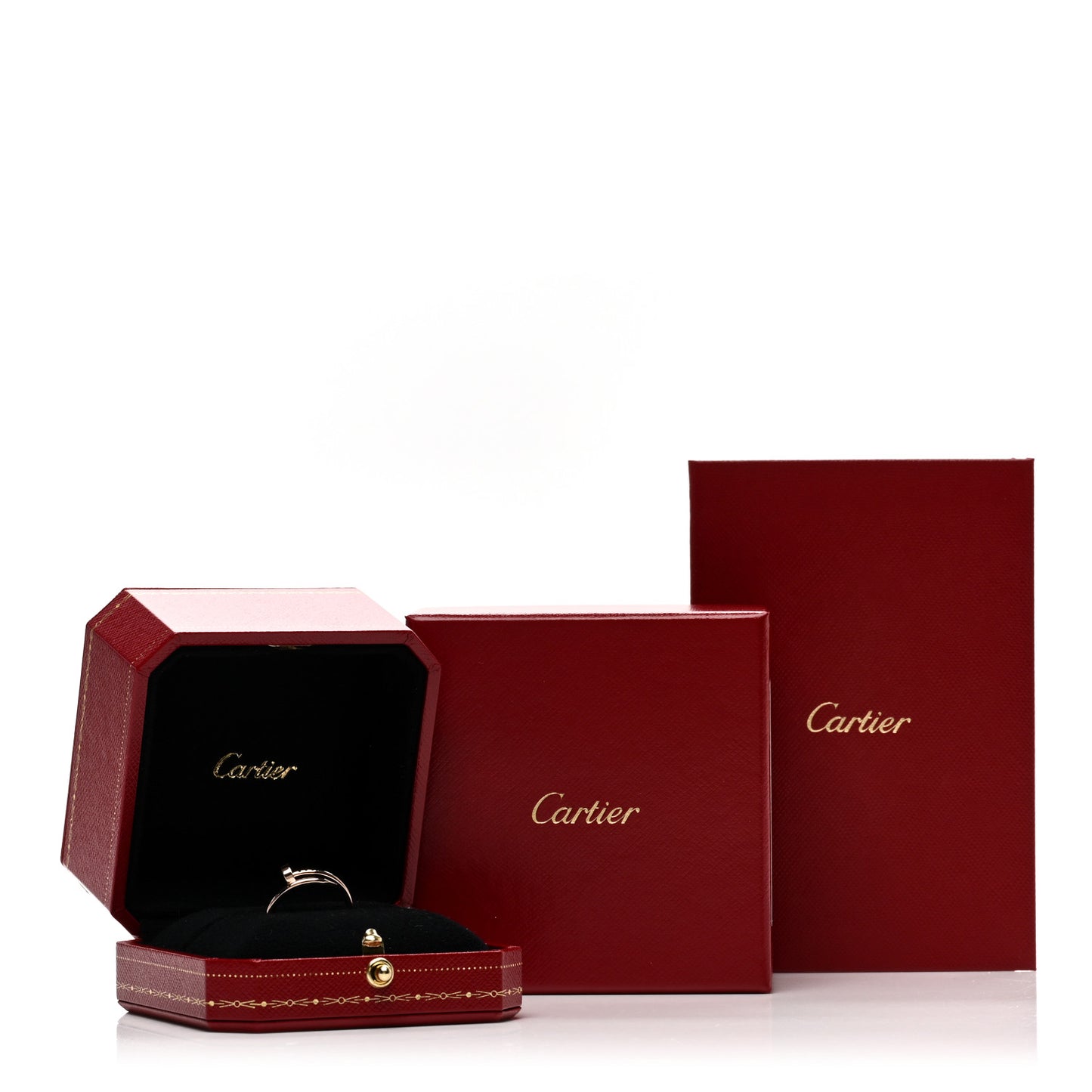 18K Pink Gold Small Juste Un Clou Ring 52 6