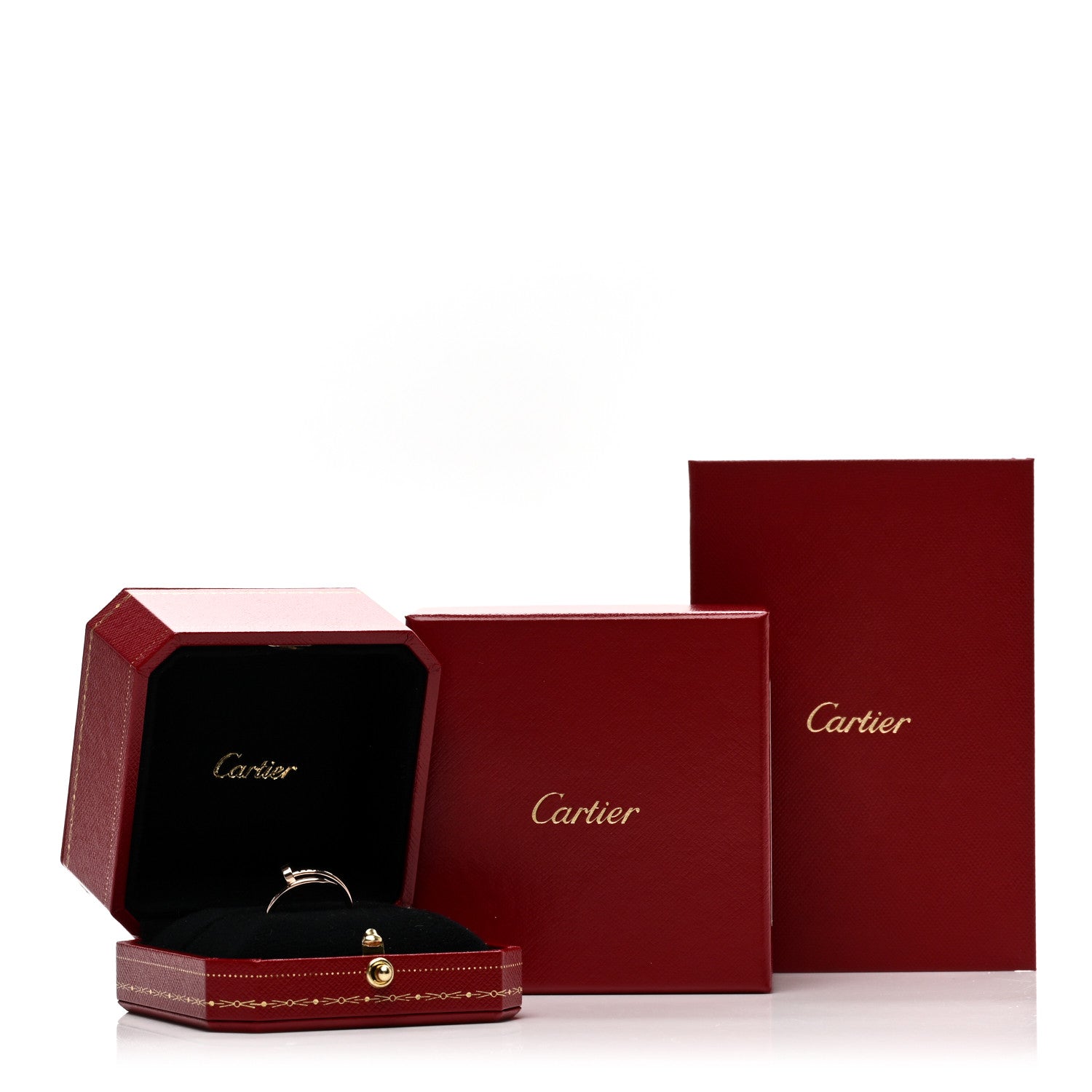 Cartier 18K Pink Gold Small Juste Un Clou Ring 52 6 5 of 5