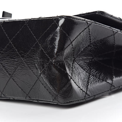 Chanel Glazed Calfskin Quilted 2.55 Reissue 226 Flap So Black 12 of 13