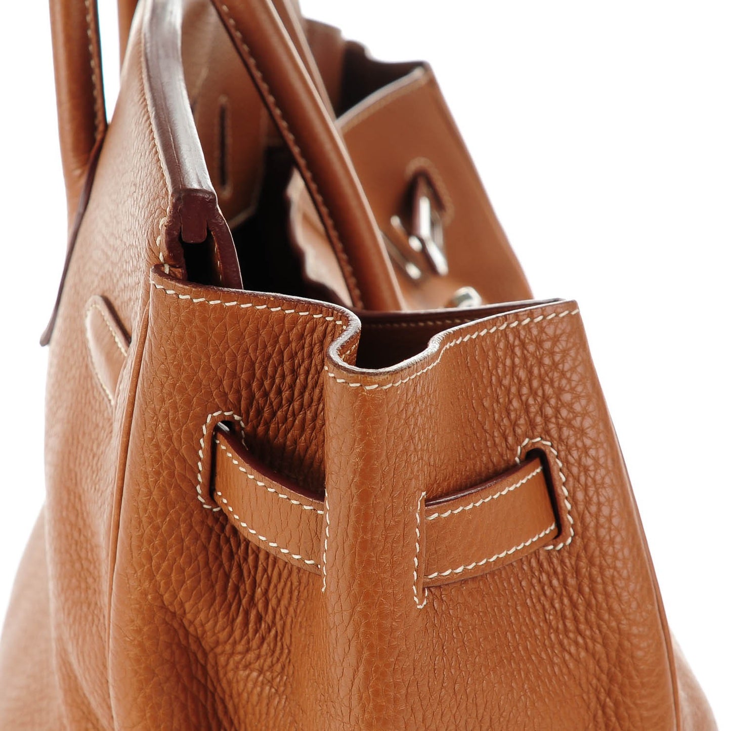 Taurillon Clemence Birkin 35 Gold