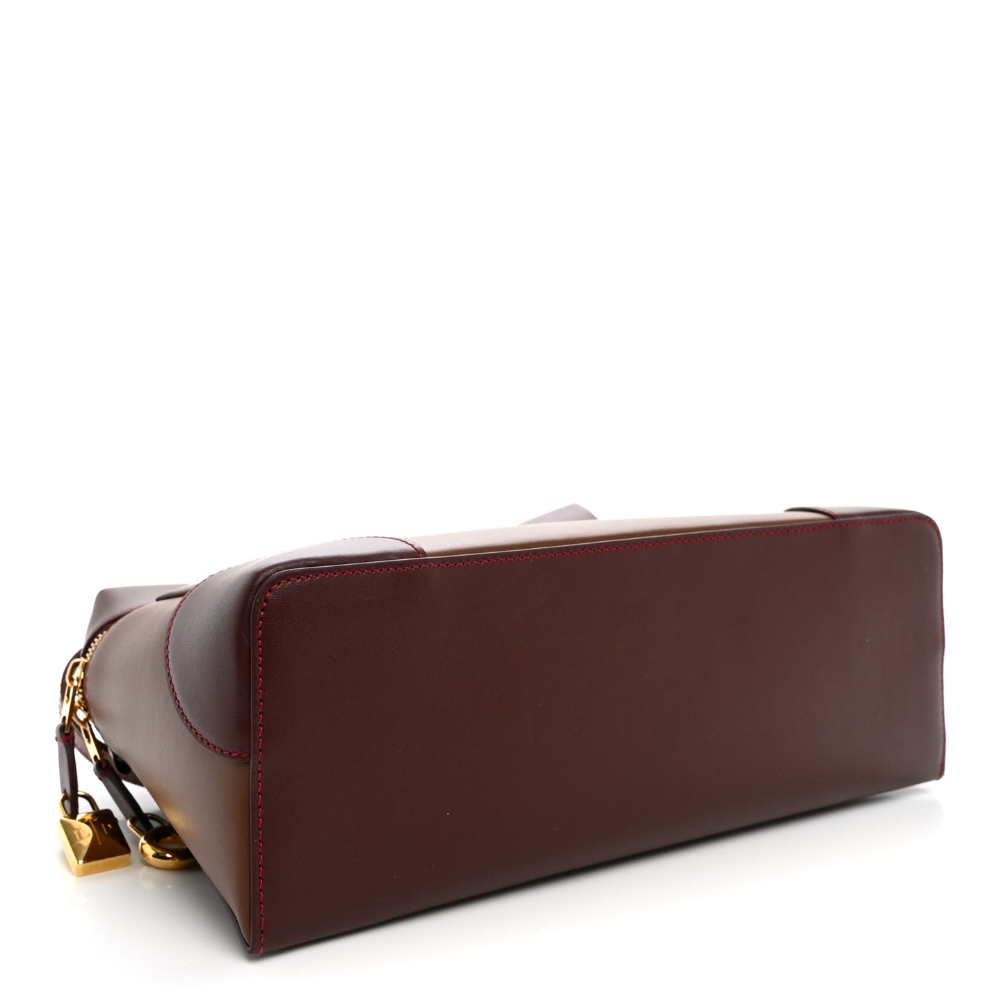 Smooth Calfskin Extra Bag L27 Burnt Tan Oxblood