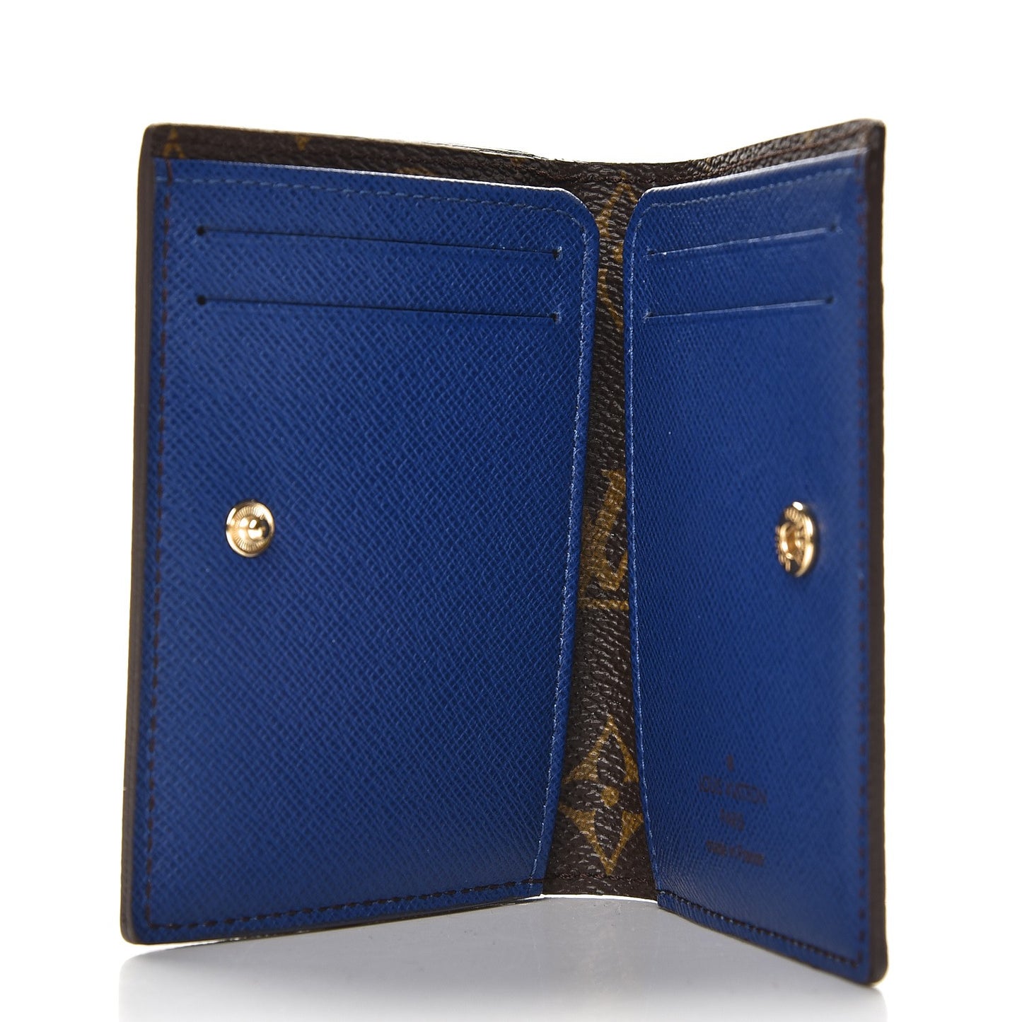 Monogram Compact Marie Wallet Blue